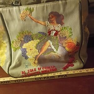 Braciano Artistic Multicolor Shoulder Bag